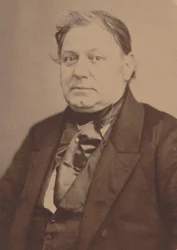 Retrato do pianista e compositor Amédée Méreaux 1802-1874.