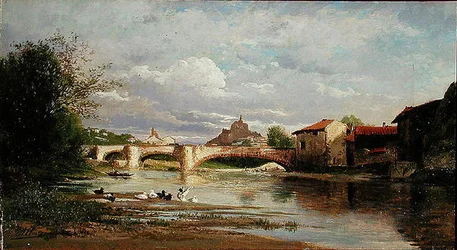 Ponte com patos, 1872
