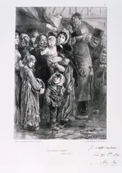 Cantine Nationale, Cerco a Paris, Guerra Franco-Prussiana, janeiro de 1871
