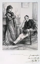 Pobre Nini, você comeu um cachorro!, Siege of Paris, 1871.