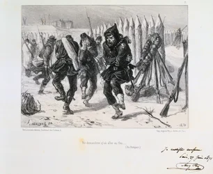 Cerco a Paris, Guerra Franco-Prussiana, 1870 1871.