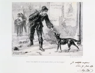Cerco a Paris, Guerra Franco-Prussiana, 1871.
