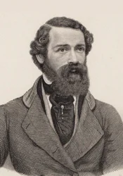 Retrato do compositor Joseph Netzer 1808-1864, c. 1850