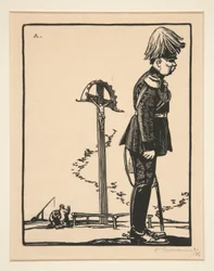O imperador da Áustria, de A Guerra de 1914, primeira série, n.º 1
