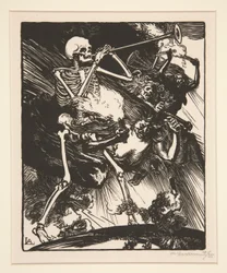 Morte e discórdia choverão na Terra, de A Guerra de 1914, primeira série, no. 7