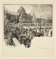 O Palácio das Artes Liberais, Exterior