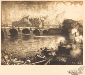 A Ponte Neuf, 1913.