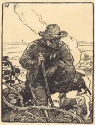 O mendigo do campo, 1895.