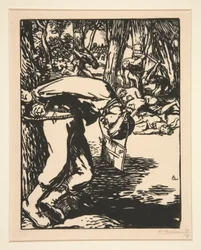 Os Francos-Tireurs (Sharpshooters), de A Guerra de 1914, primeira série, no. 11