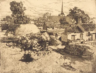 Vista de St.-Jean-de-Mont, Vendéia Vista de St.-Jean-de-Mont, Vendéia, 1892.