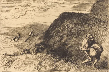 Naufrágios, Saint-Jean-de-Monts Saqueadores de naufrágios, Saint-Jean-de-Monts, 1915.