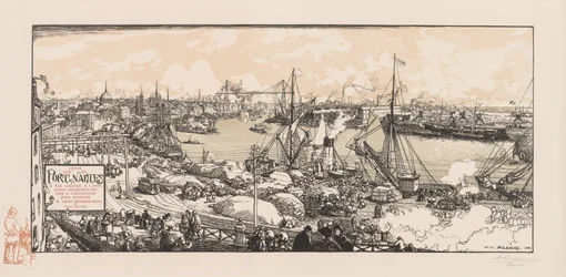 O porto de Nantes