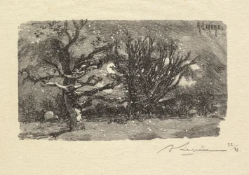 Floresta de Fontainebleau: Au dormoir de Lantara (La Forêt de Fontainebleau: Au dormoir de Lantara)