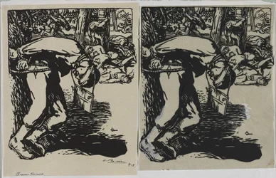 Franc-Tireurs, 1914.