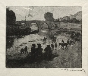 O bebedor de Pont Marie.