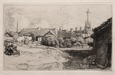 Le Calvaire, St. Jean-de-Mont, 1909.