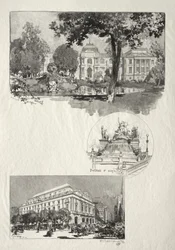 Rouen ilustrado: O Museu; Fonte de Santa Maria; O Teatro das Artes