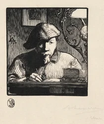 Auto-retrato, 1895.
