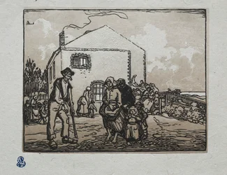 Os Mendigos na Última Casa, 1905.
