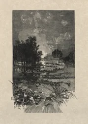 O Festival para as vítimas do dever, 1884.