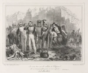 Álbum de 1831: Quero matar um dos soldados de Polignac. Eles não pouparam meu filho (Histórico)
