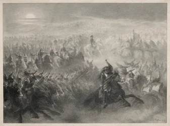 Revista à noite, 1816.