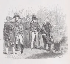 A Santa Aliança Bárbara de The Complete Works of Béranger, 1836.