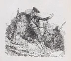 Os contrabandistas, de The Complete Works of Béranger, 1836