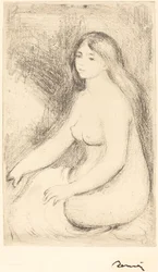Banhista Sentado (Baigneuse assise)