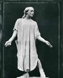 Um Burgher de Calais (gesso)