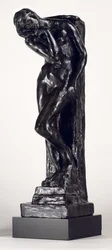 Eva com cabelo comprido, 187880 (bronze)