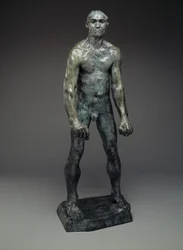 Jean d&39;Aire dos burgueses de Calais, concluído em 1895 (gesso em 1885, fundido no início do século 20) (bronze)