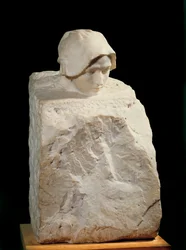O pensamento. Escultura de Auguste Rodin (1840-1917), 1886-1889. Paris, Museu Rodin