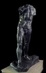 O homem que caminha. Escultura em bronze de Auguste Rodin (1840-1917), 1905. Paris, Musée Rodin.