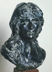 Mignon (Retrato de Rose Beuret), de Auguste Rodin (1840-1917), retrato