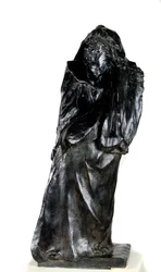 Monumento de Honra de Balzac antes do último estudo. Escultura de Auguste Rodin (1840-1917) 1897 Paris, Musee Rodin