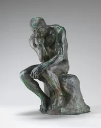 O Pensador, modelo de 1880, fundição de 1901