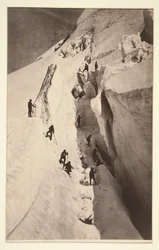 Monte Branco, A Fenda