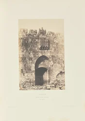 Jerusalém. Porta de Santo Estêvão. Vista exterior