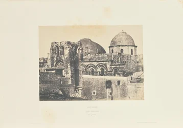 Jerusalém. Santo Sepulcro. Vista geral.