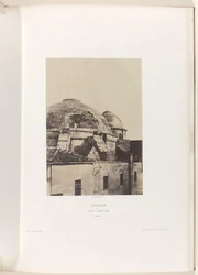 Cúpula da Igreja do Santo Sepulcro em Jerusalém
Jerusalém. Santa Sépulcre. Coupole (título sobre o objecto)
