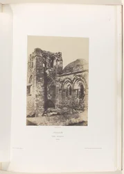 Torre da Igreja do Santo Sepulcro em Jerusalém Jerusalém. Santo Sepulcro. Clocher (título no objeto)