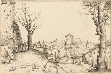 Pátio de um Castelo, 1546.
