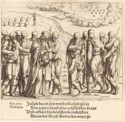 José relata seus sonhos, 1547.