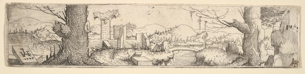 Paisagem, 1545.