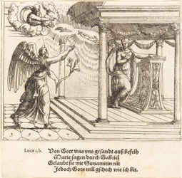 A Anunciação, 1547.