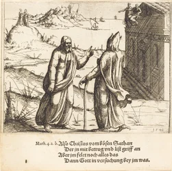 A Tentação de Cristo, 1548.