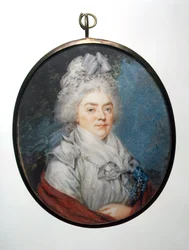 Retrato da Princesa Darya Petrovna Saltykova (1739-1802), nee Chernysheva