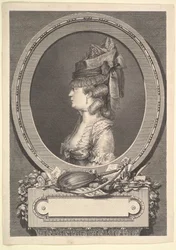 Retrato de Adrienne-Sophie Marquise de ***, 1779.