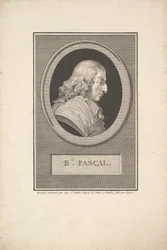 Retrato de Blaise Pascal, 1802.
